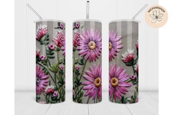 20oz 3D Pink Flower Tumbler: A Designer Review