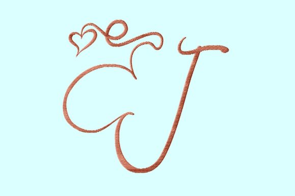 J Lovely Script Monogram: A Designer’s Stitch Test