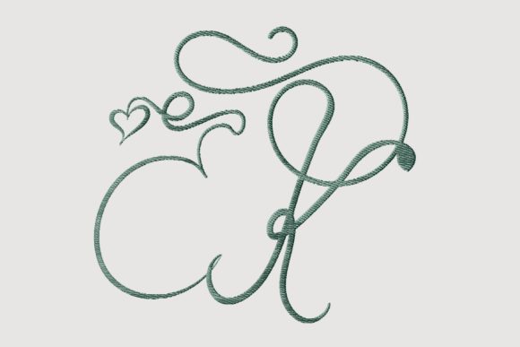 K Lovely Script Monogram: A Craft Fair Review