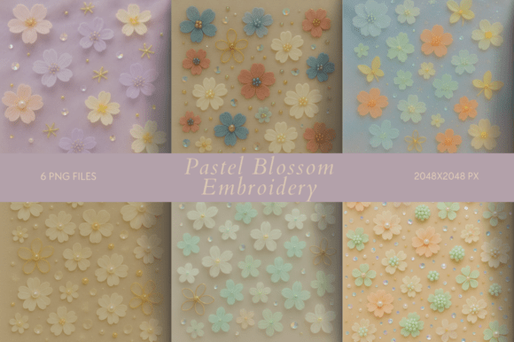 Pastel Blossom Embroidery: A Seller’s Review